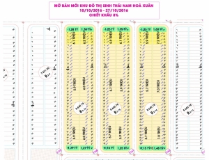 Mơ bán mới KĐT Nam Hoa Xuân giá chỉ từ 550 triệu /1 lô 