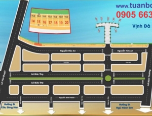 Chỉ từ 16tr/m2 sở hữu ngay đất mặt tiền dự án MêGa Thuận Phước