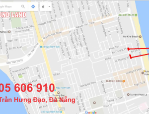 Bán 390m2 đất đường Trần Bạch Đằng Đà Nẵng cách biển Mỹ Khê 100m