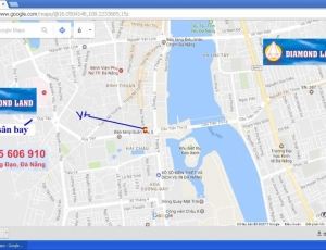 Bán đất 2 MT đường Duy Tân,Đà Nẵng 540m2,cách cầu Trần Thị Lý 200m,cách đường 2/9:170m