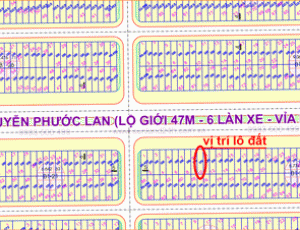 Bán đất đường Nguyễn Phước Lan Đà Nẵng chính chủ B1-22 Lô số 10