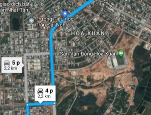 Bán lô đất đường VĂN TIẾN DŨNG ,P Hoà xuân , Q Cẩm lệ