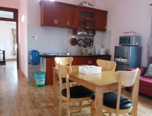 Cho thuê căn hộ 2PN đường Duy Tân gần sân bay Đà Nẵng, 60m2 chỉ 9tr/ tháng
