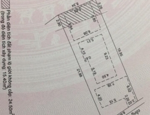 Bán đất có dãy 10 phòng trọ, MT đường 7m, 8,5x25m = 202m2, thổ cư 100%, bìa hồng chủ quyền