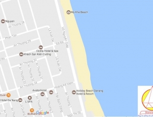 Bán đất GẦN biển Mỹ Khê,đường An Thượng 300 m2 thích hợp xây KS,Apartment,biệt thự.0905.606.910