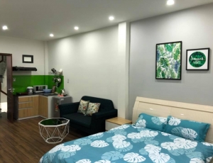 Cho thuê CH Studio 35m2 Phạm Cự Lượng gần Cầu Rồng, Cầu Hàn, Vincom, nội thất đẹp, ban công rộng. lh 0336.801.864  