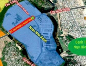 Cần bán 1 căn shophouse Minh Mạng giá đầu tư
