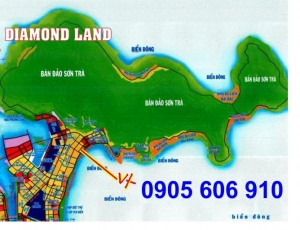 Cho thuê 750 m2 đất mặt biển đường Hoàng Sa,đ/diện bãi tắm Mân Thái,Đà Nẵng MT rộng 35m.0905.606.910
