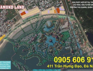 Cho thuê 10 năm 1300 m2 đất MT đường Hoàng Sa,view biển đ/d CV Đại Dương Thế Giới.0905.606.910