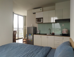 Cho thuê CH studio tầng 9,có ban công thoáng mát,30 m2 giá chỉ 7 tr/ tháng.LH:0983.750.220